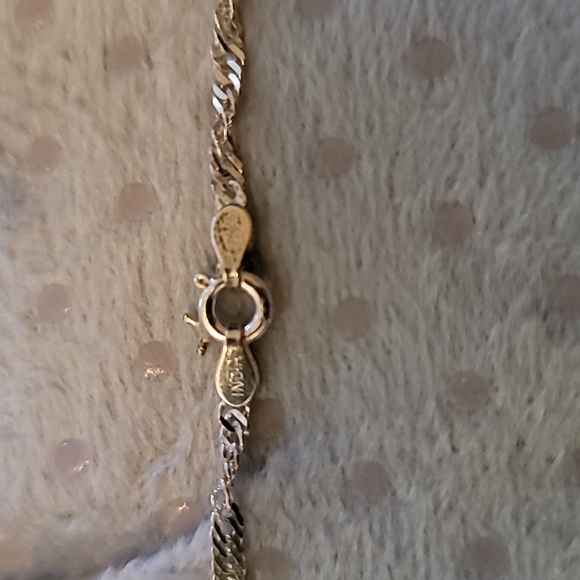 women's twisted sterling silver 925 stamped from India - Picture 3 of 4